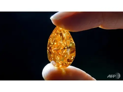 Pomarańczowy diament – wyjątkowa i rzadka odmiana kamienia