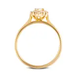 Pierścionek z rubinem i diamentami Pierścionek z rubinem i diamentami