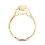 Złoty pierścionek z opalem Złoty pierścionek z opalem