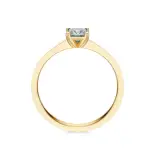 Pierścionek diament szlif princessa Pierścionek diament szlif princessa