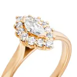 Pierścionek z diamentami