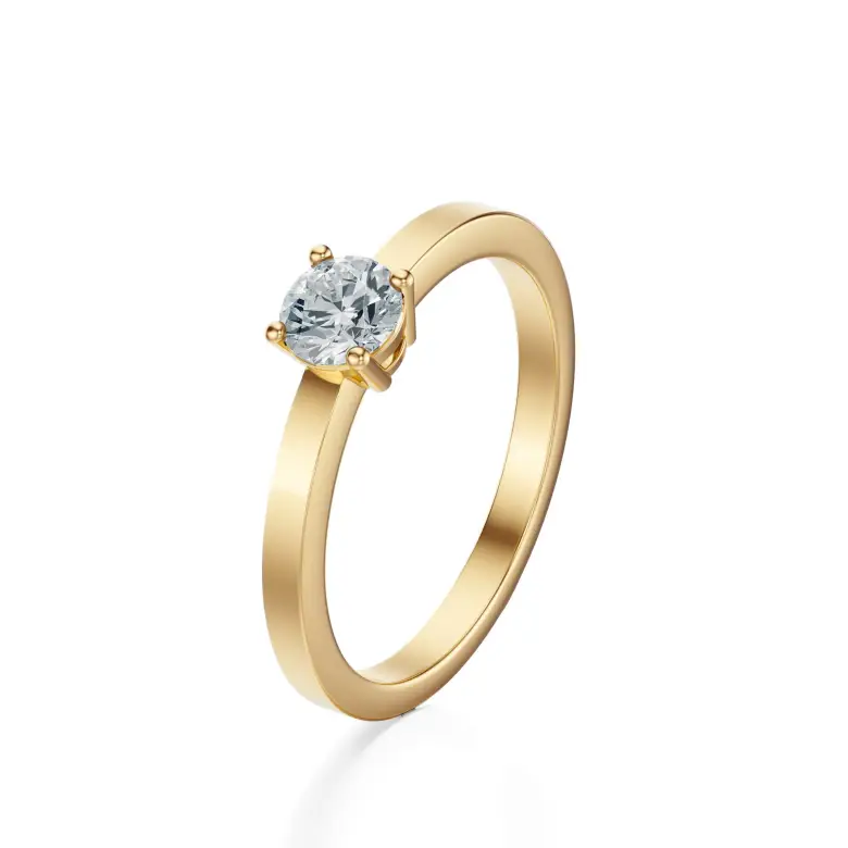 Pierścionek diament