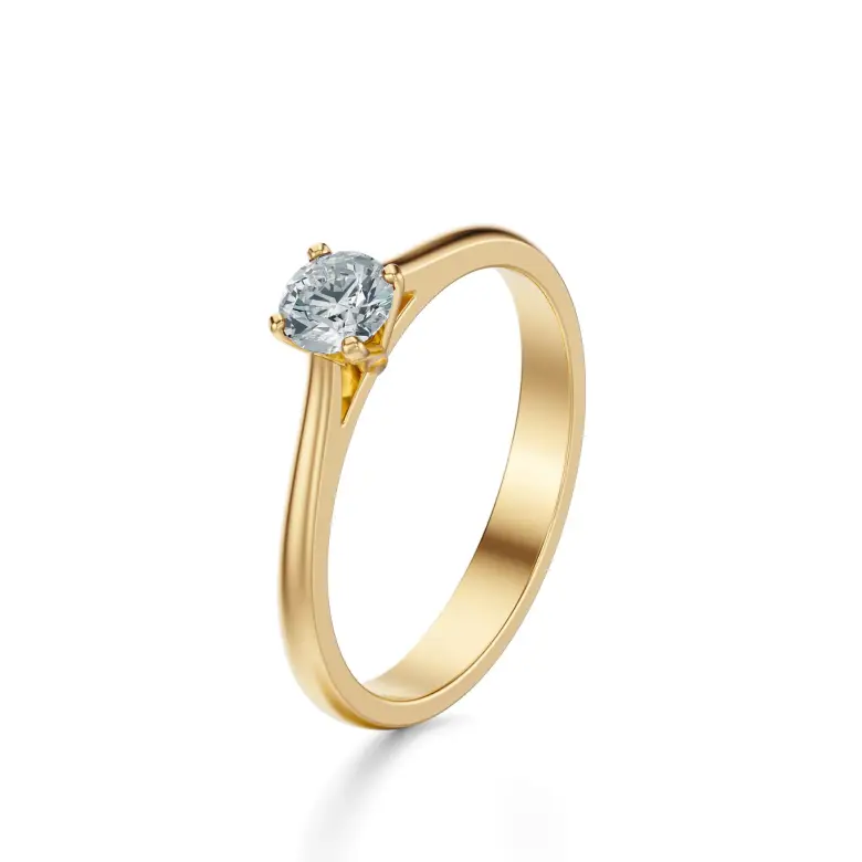 Pierścionek diament