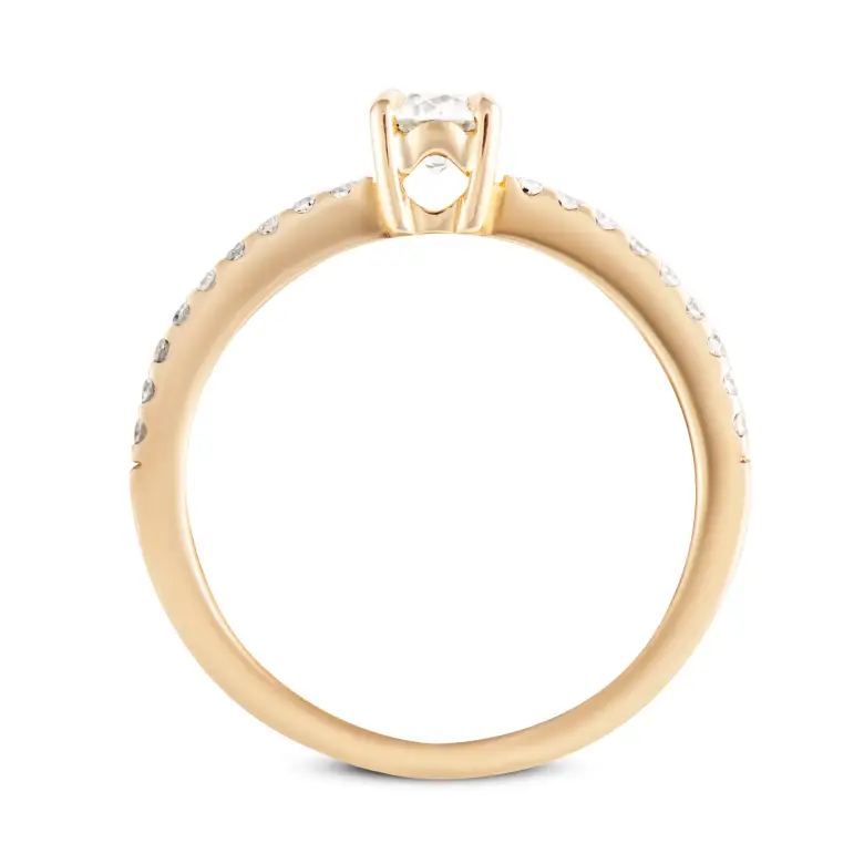 Pierścionek z diamentami