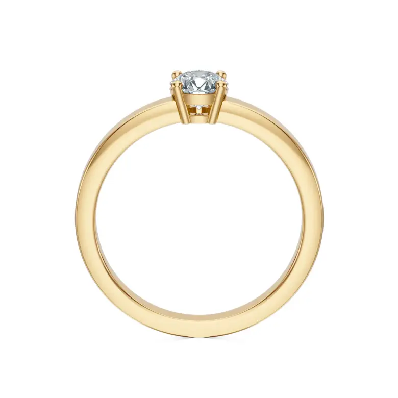 Pierścionek diament