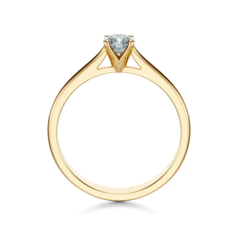 Pierścionek diament