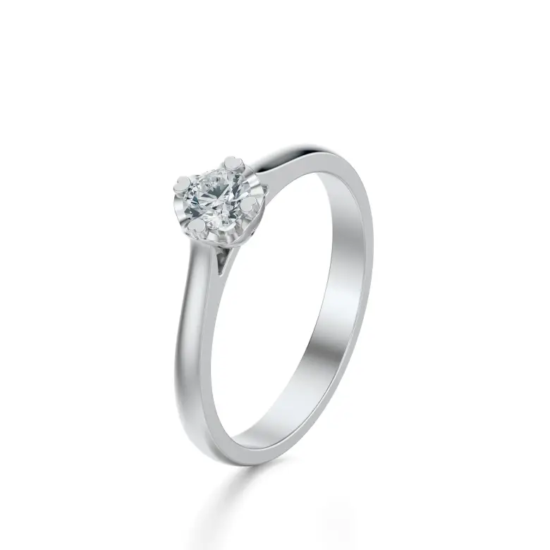 Pierścionek diament