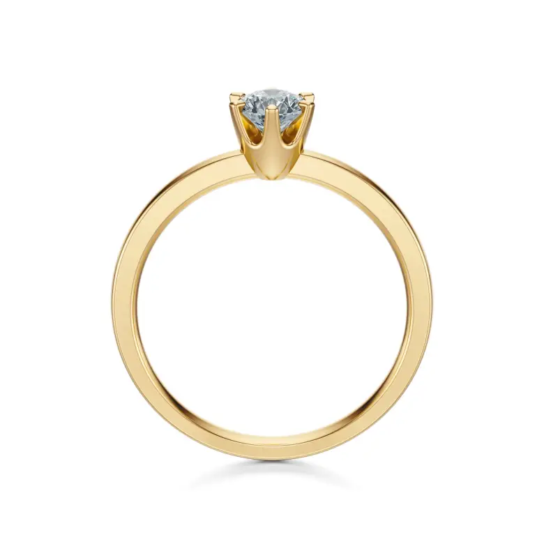 Pierścionek diament