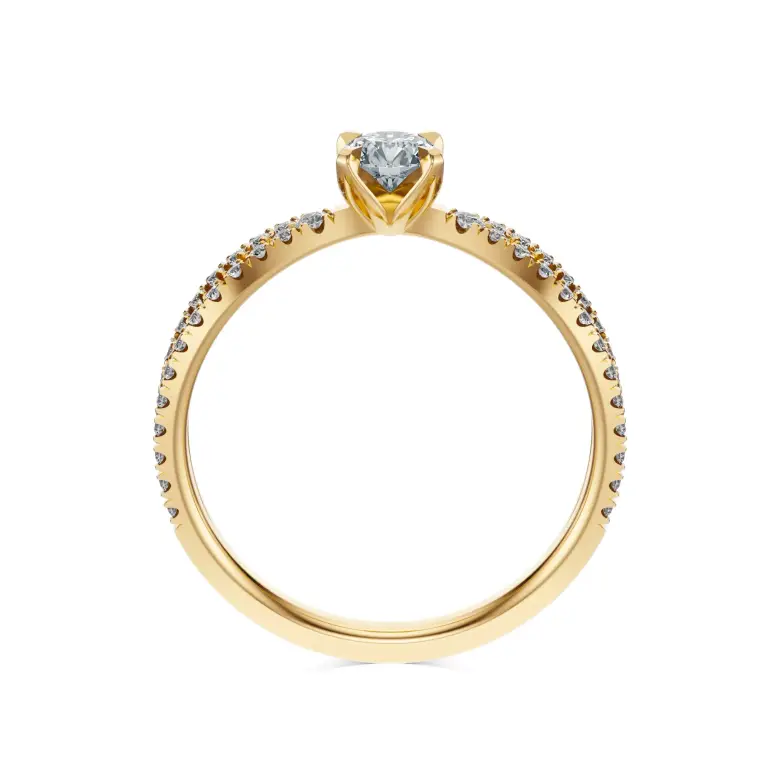 Pierścionek z diamentami