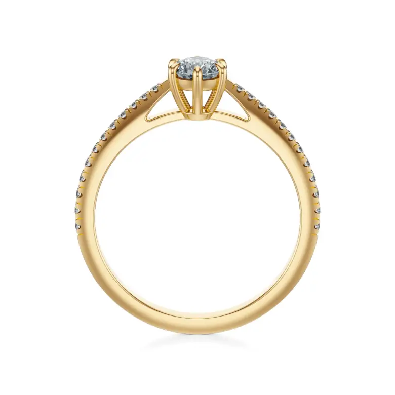 Pierścionek z diamentami