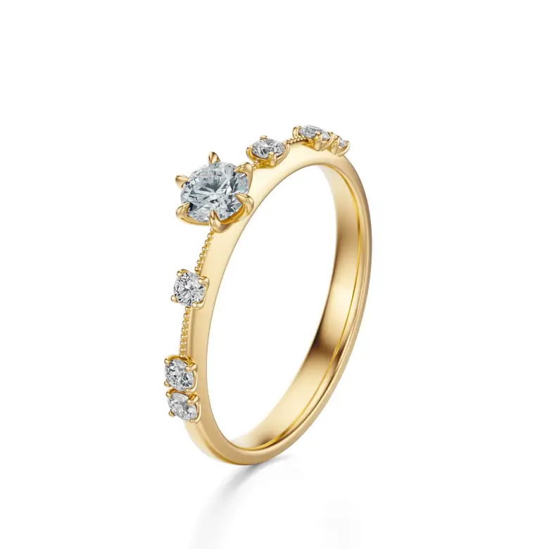 Pierścionek z diamentami