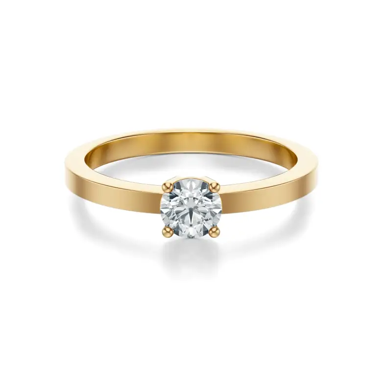 Pierścionek diament