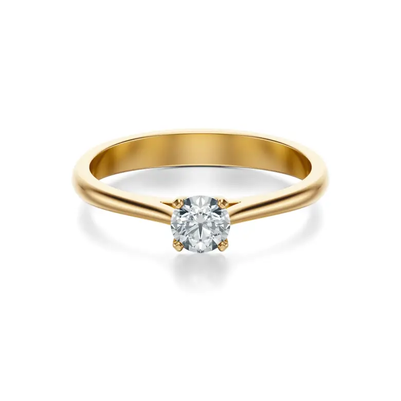 Pierścionek diament