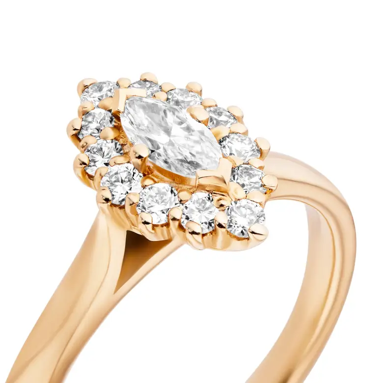 Pierścionek z diamentami