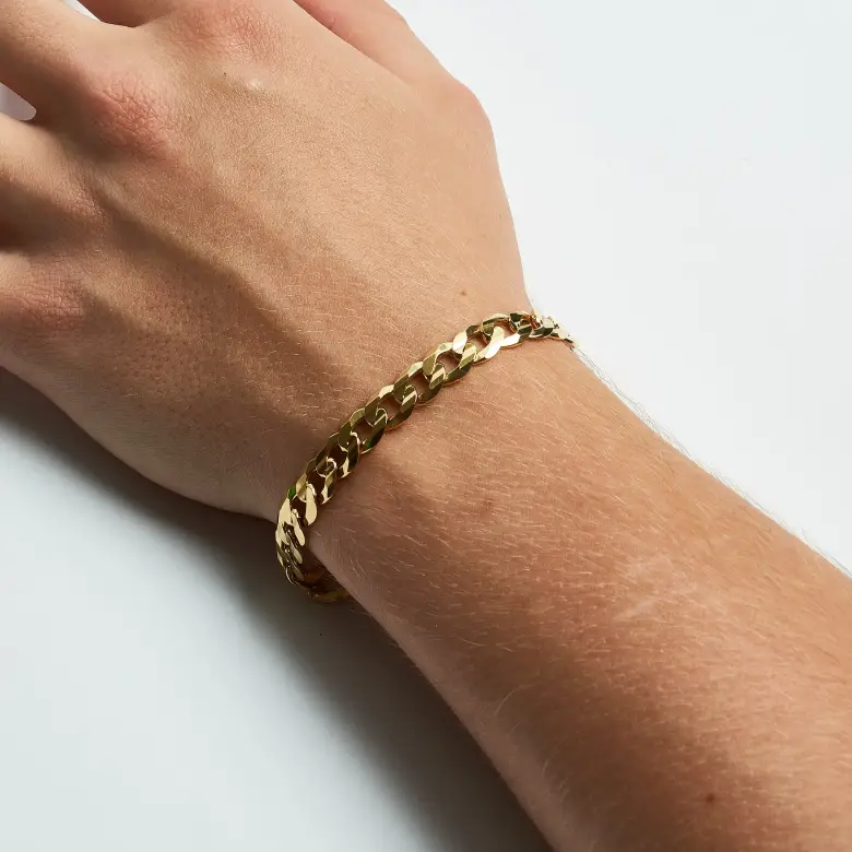 Złota bransoletka pancerka Złota bransoletka pancerka