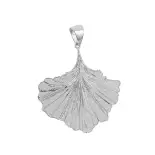 Srebrna zawieszka liść