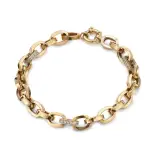 Bransoletka złota damska gruba Bransoletka złota damska gruba