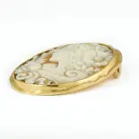 kamea naszyjnik złoty-1283 kamea naszyjnik złoty-1283