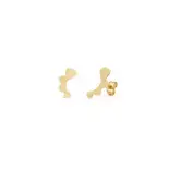 Kolczyki złote serduszka