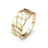 Złoty pierścionek pancerka
