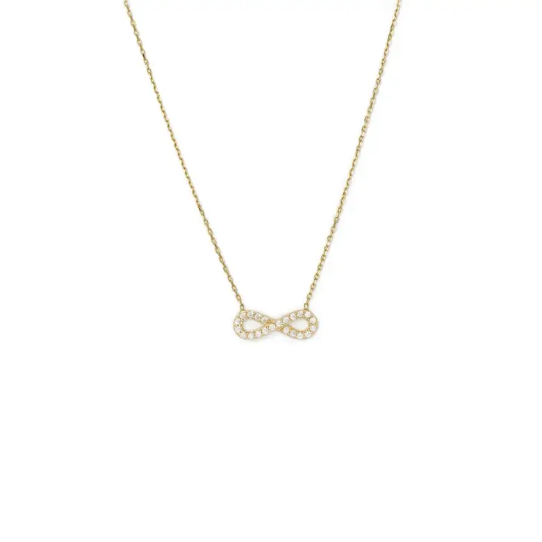 Celebrytka znak nieskończoności