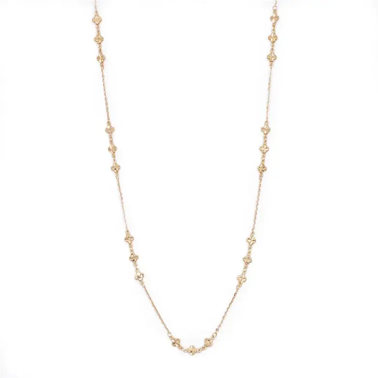 Złota celebrytka naszyjnik