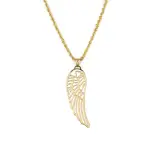Złota zawieszka skrzydło anioła Złota zawieszka skrzydło anioła