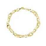 Bransoletka złota ażurowa