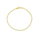 Bransoletka złota z drobnymi łezkami Bransoletka złota z drobnymi łezkami