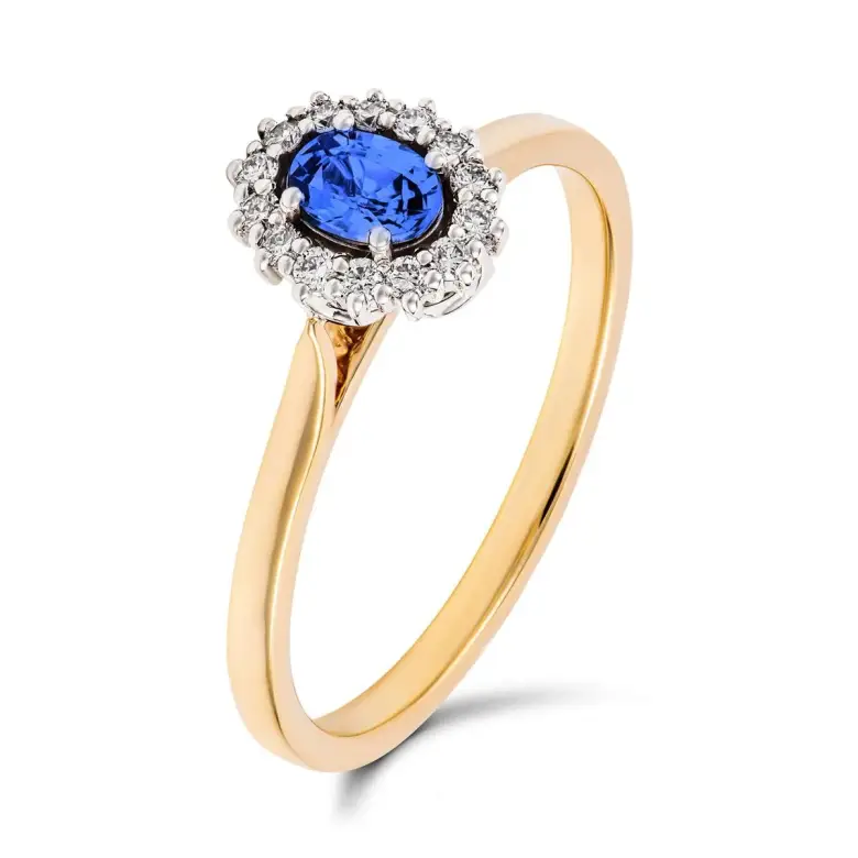 Pierścionek z szafirem Pierścionek z szafirem
