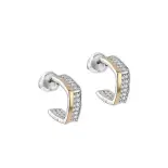 Srebrne kolczyki sztyft