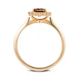 Złoty pierścionek z aleksandrytem-3022 Złoty pierścionek z aleksandrytem-3022