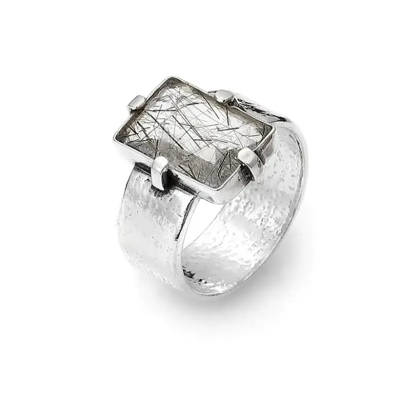 Pierścionek z kamieniem naturalnym Pierścionek z kamieniem naturalnym