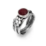 Duży srebrny pierścionek-3491 Duży srebrny pierścionek-3491