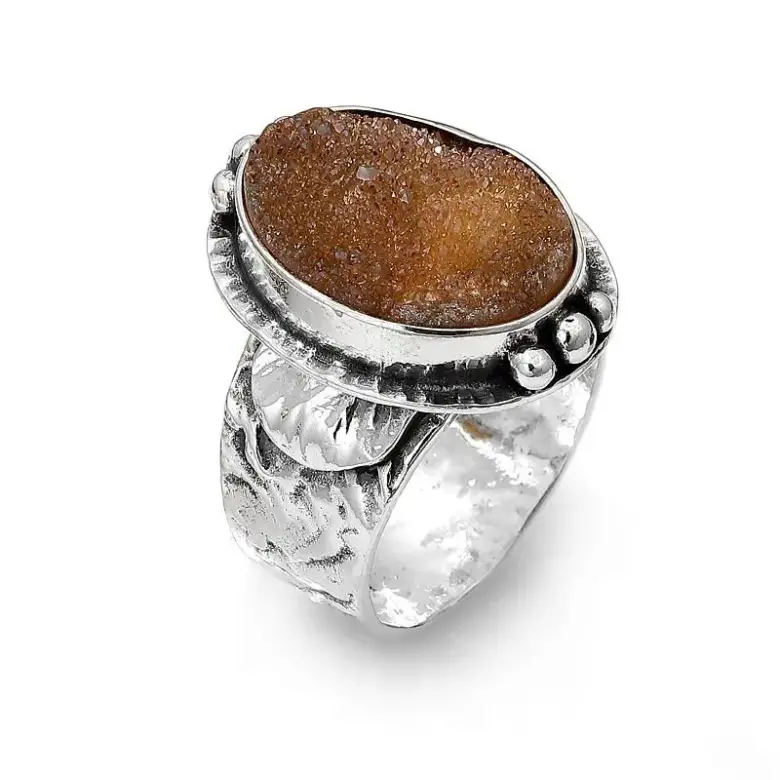 Duży srebrny pierścionek Duży srebrny pierścionek