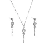 Zestaw kolczyki i naszyjnik