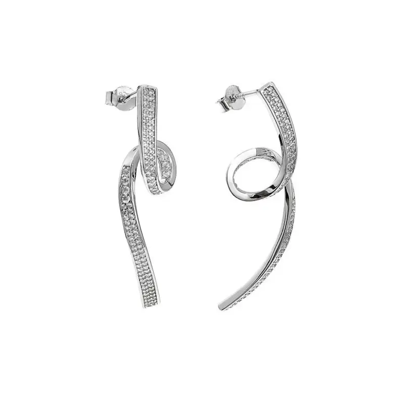 Kolczyki z cyrkoniami długie Kolczyki z cyrkoniami długie