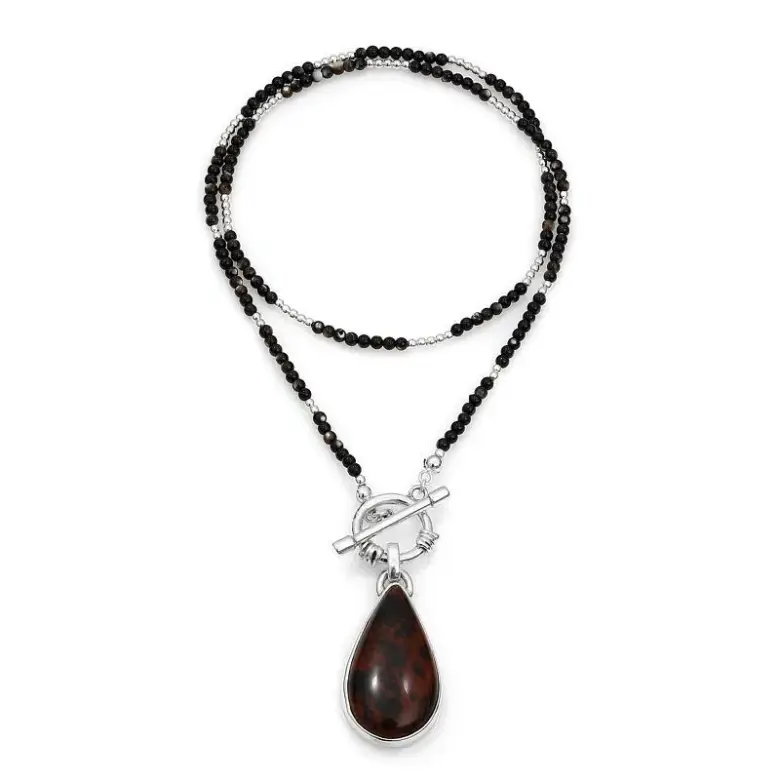 Naszyjnik z naturalnych kamieni