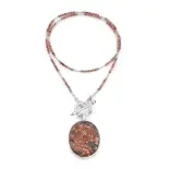 Naszyjnik z naturalnych kamieni