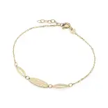 Bransoletka z blaszkami Bransoletka z blaszkami