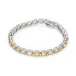 Bransoletka srebrna z kamieniami