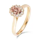 Pierścionek z morganitem Pierścionek z morganitem