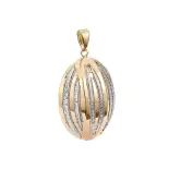 Złota zawieszka z grawerem Złota zawieszka z grawerem