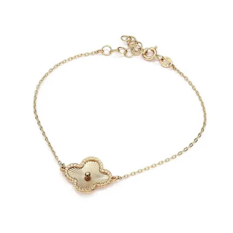 Delikatna złota bransoletka Delikatna złota bransoletka