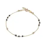 Złota bransoletka z kuleczkami Złota bransoletka z kuleczkami