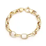 Złota bransoletka damska szeroka Złota bransoletka damska szeroka