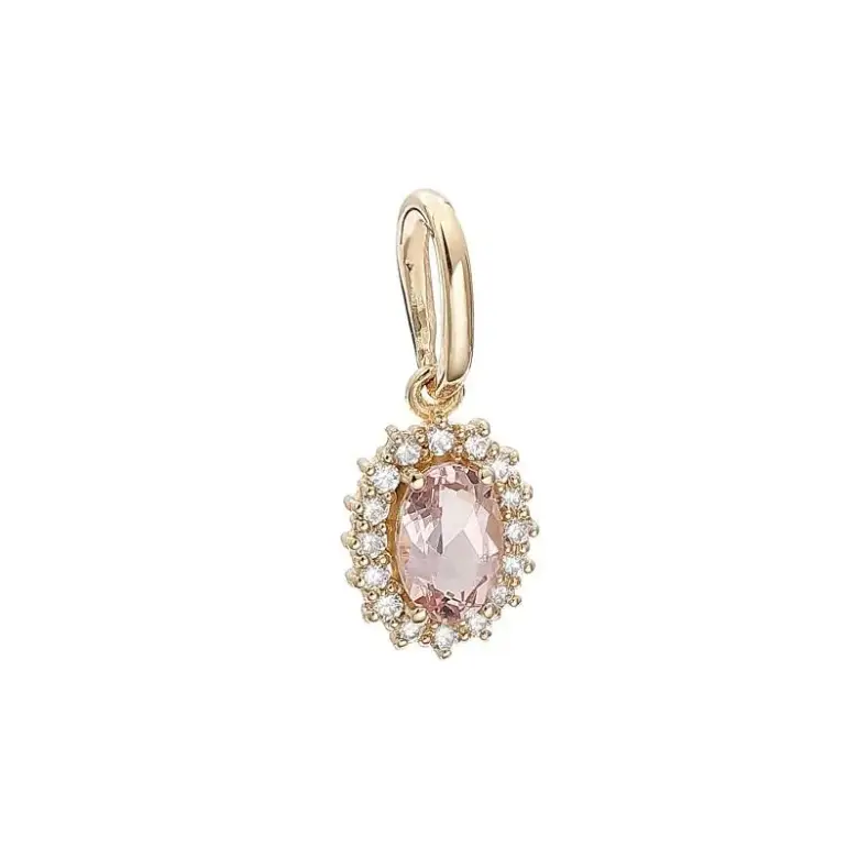 Wisiorek z kamieniem naturalnym