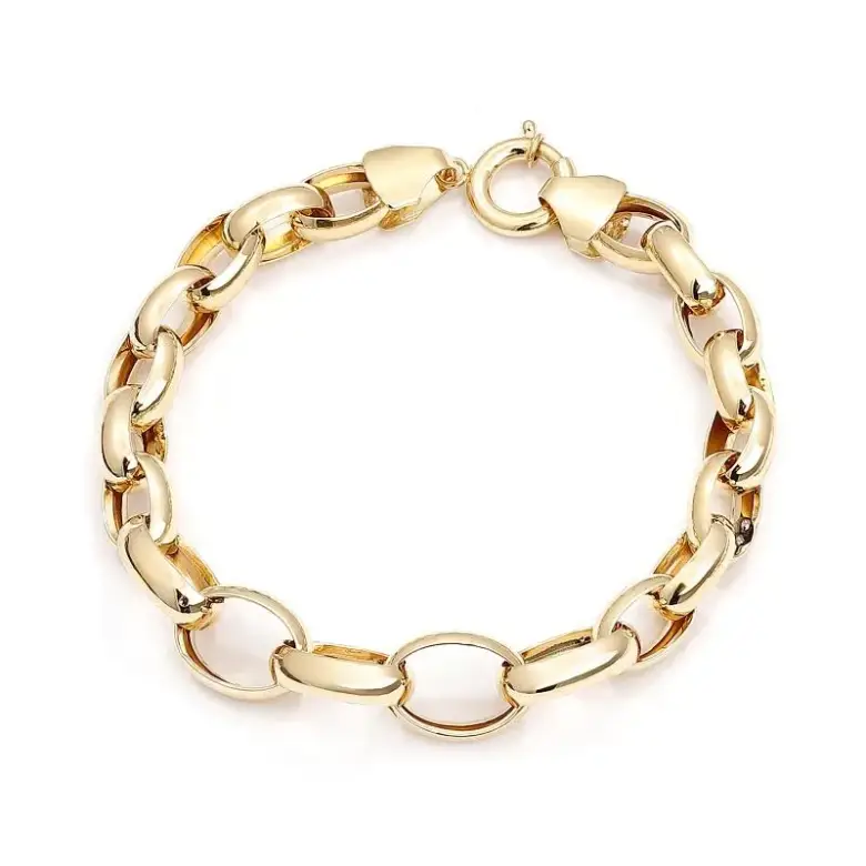 Złota bransoletka damska szeroka-4181 Złota bransoletka damska szeroka-4181