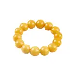 Bransoletka z bursztynu na gumce