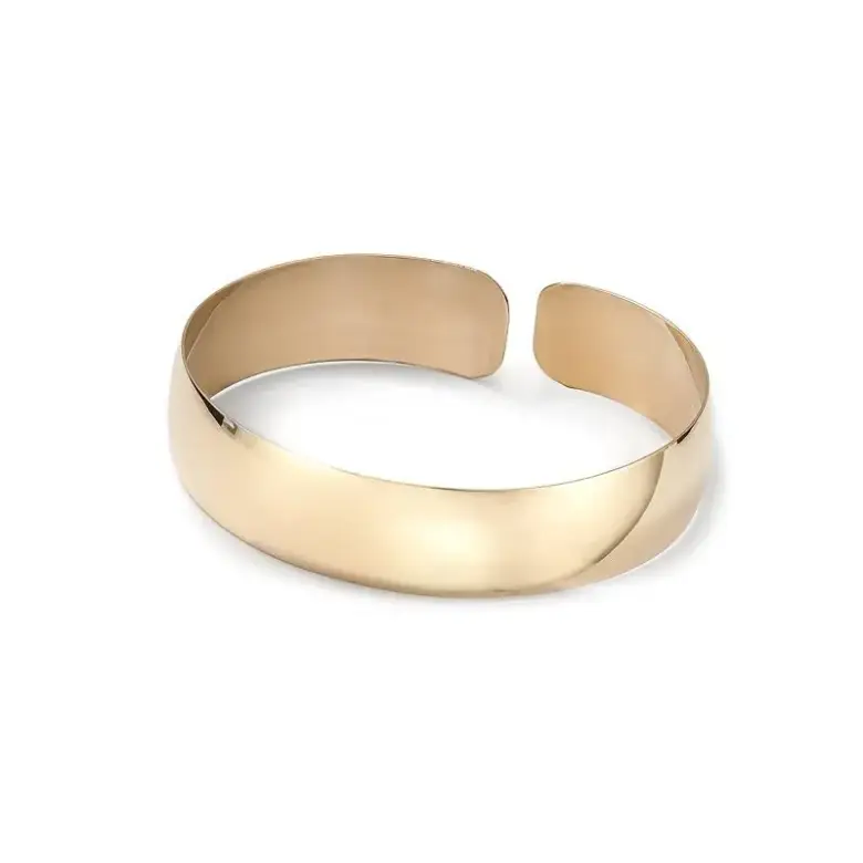 Bransoleta złota sztywna Bransoleta złota sztywna